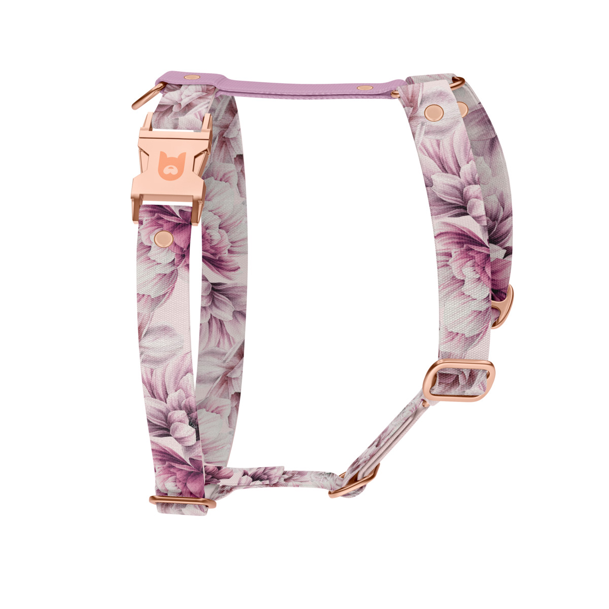 Rose gold sales dog harness