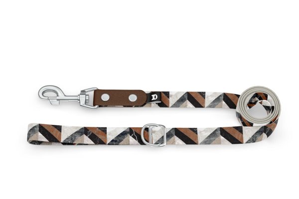 Adjustable Dog Leash City Mocca