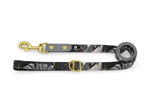 Adjustable Dog Leash City Onyx
