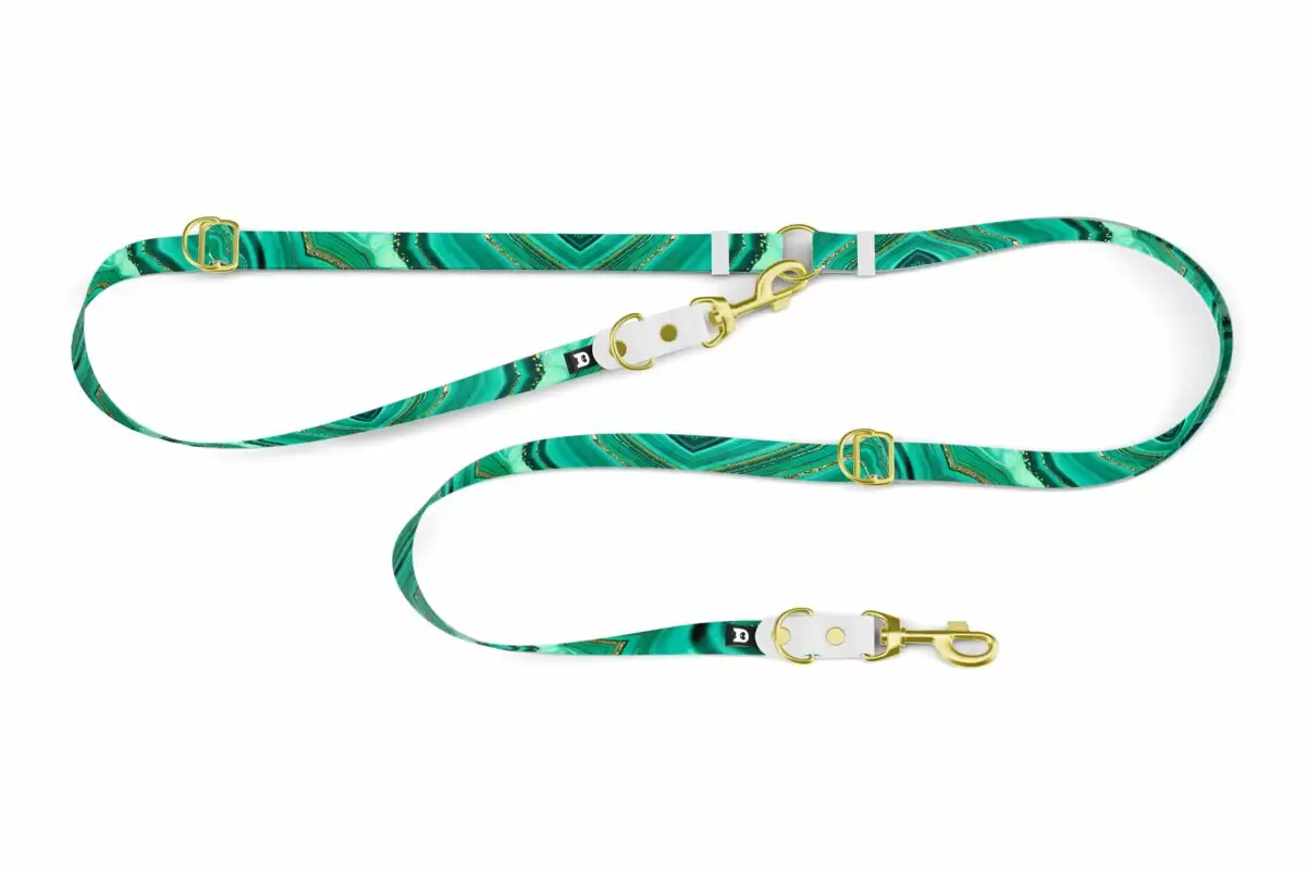 8-in-1 hands free dog leash Cross Jade