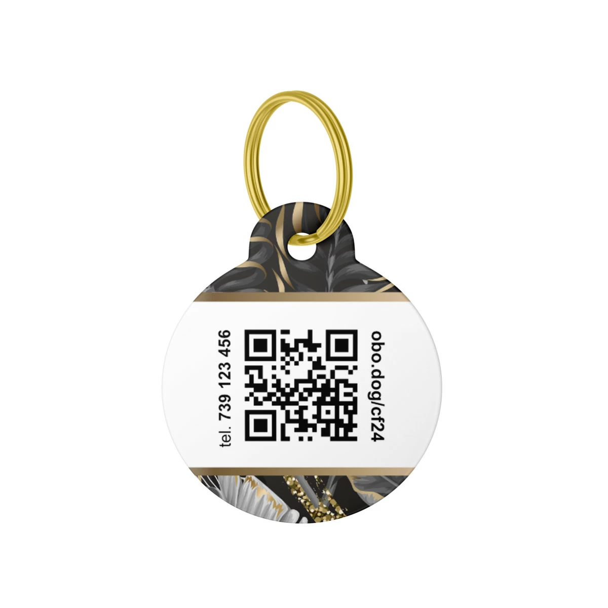 Dog ID tag Collection Onyx - Photo 1