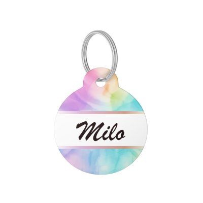 Dog ID tag Collection Pastels