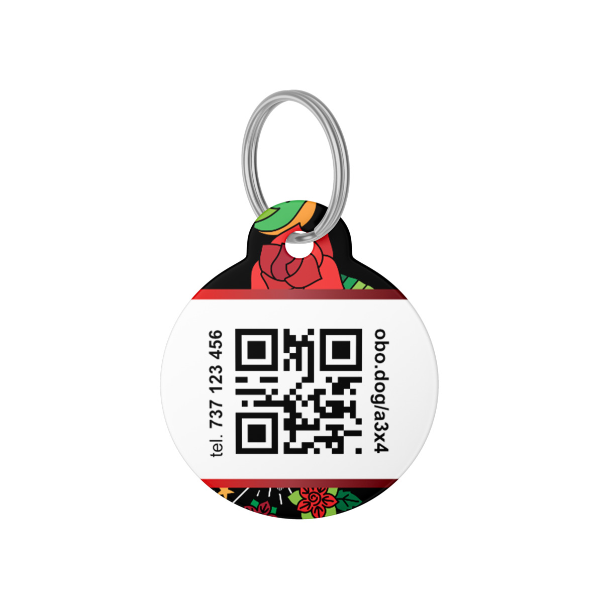 Ring QR Code Pet Tag