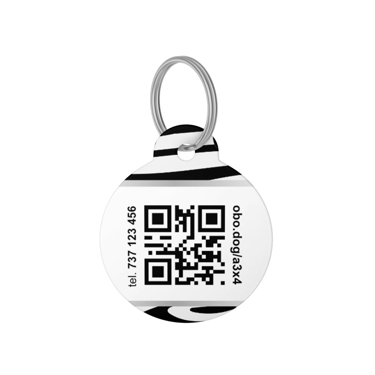 Dog ID tag Collection Zebra - Photo 1