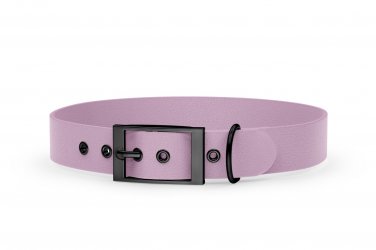 Dog Collar Adventure: Lilac with Black