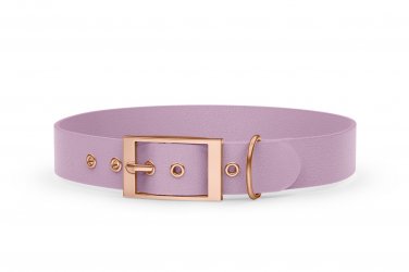 Dog Collar Adventure: Lilac with Rosegold