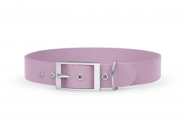 Dog Collar Adventure: Lilac with Silver