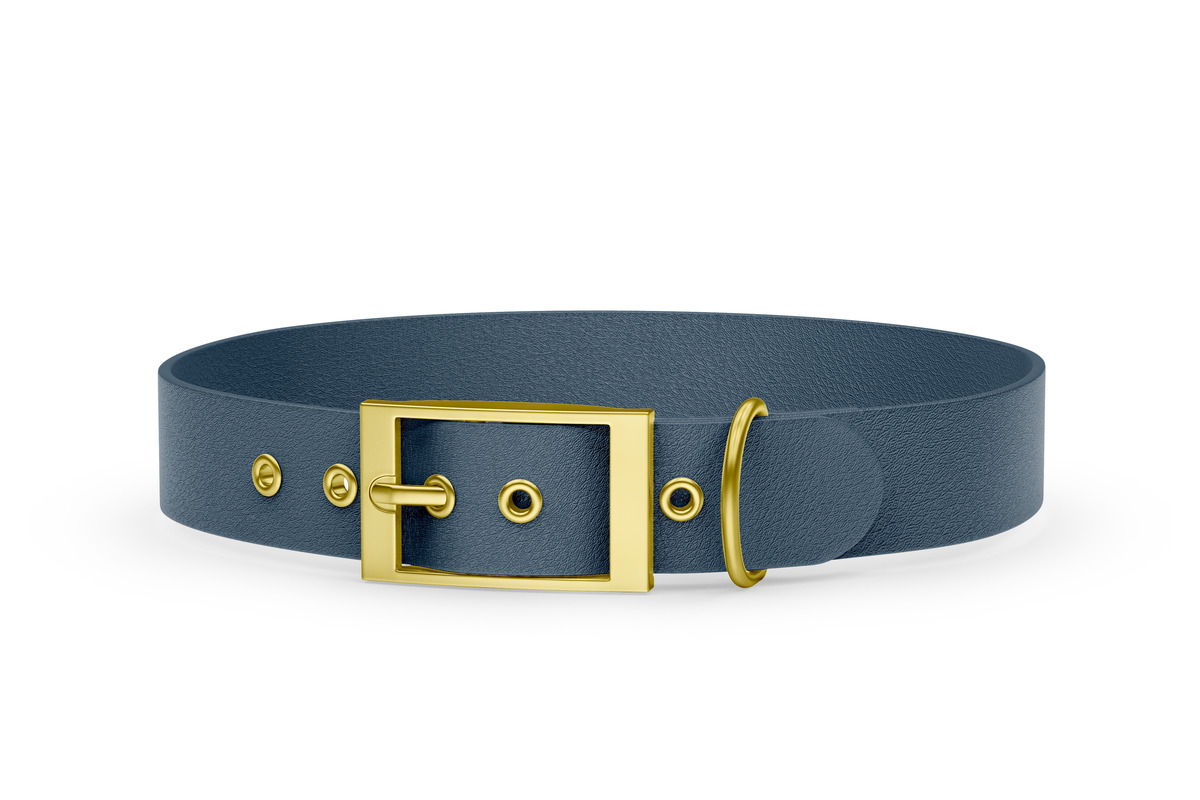 dog gold belt