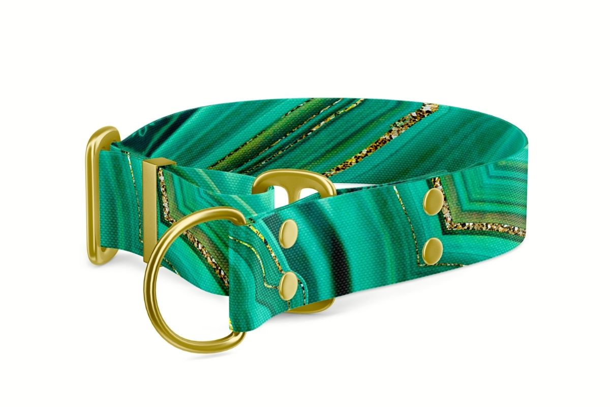 Martingale dog collar Collection Jade
