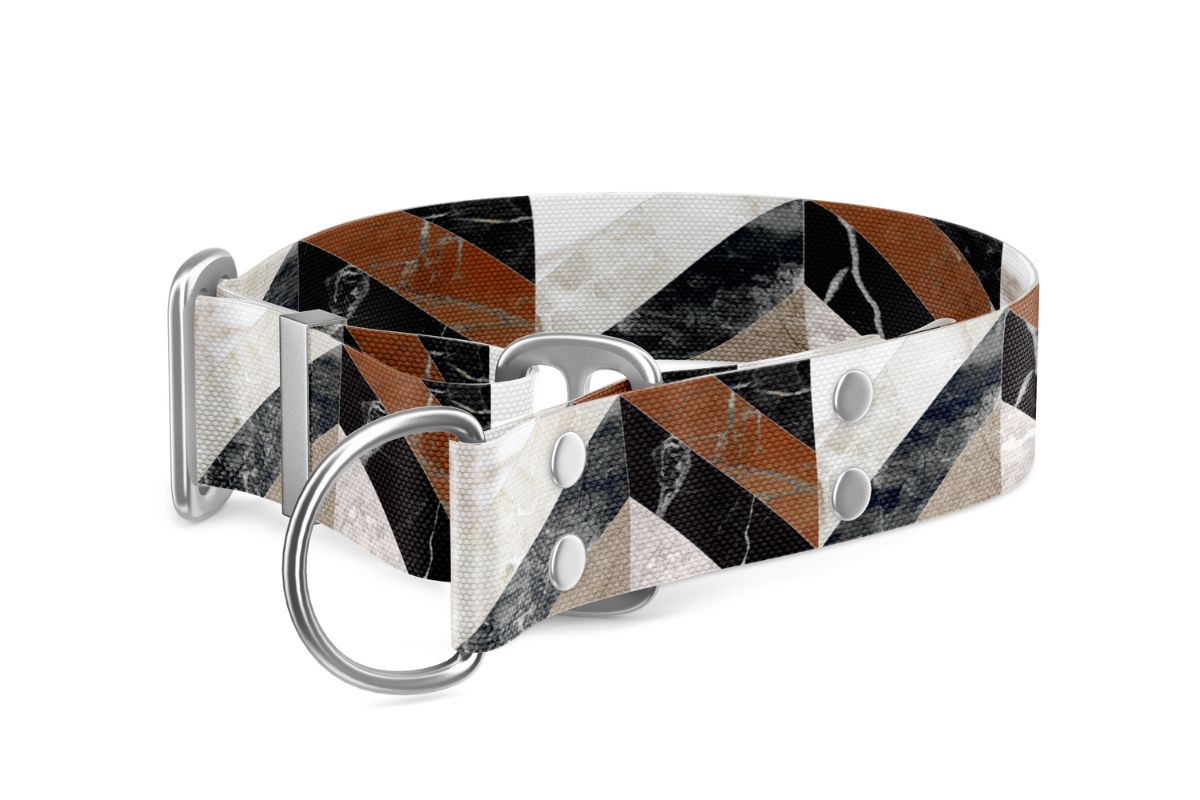 Martingale dog collar Collection Mocca
