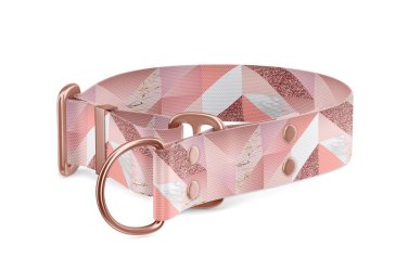 Martingale dog collar Collection Pink Marble