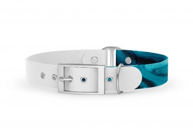 Dog collar Duo Collection Ocean