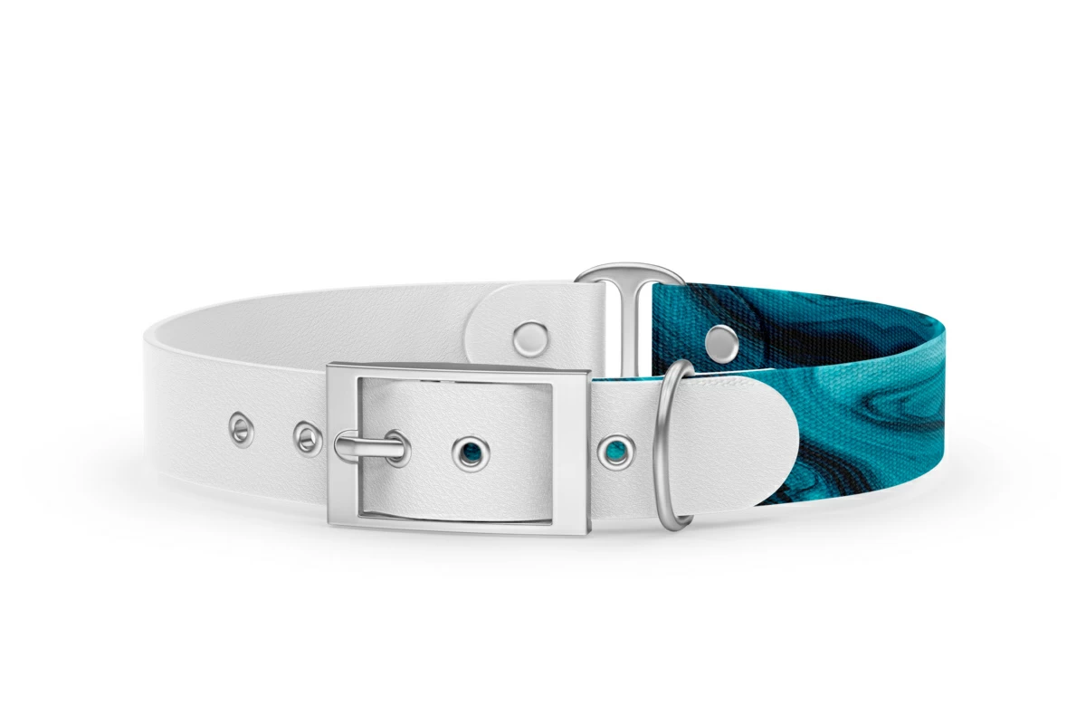 Dog collar Duo Collection Ocean