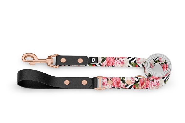 Dog leash Duo Collection Roses
