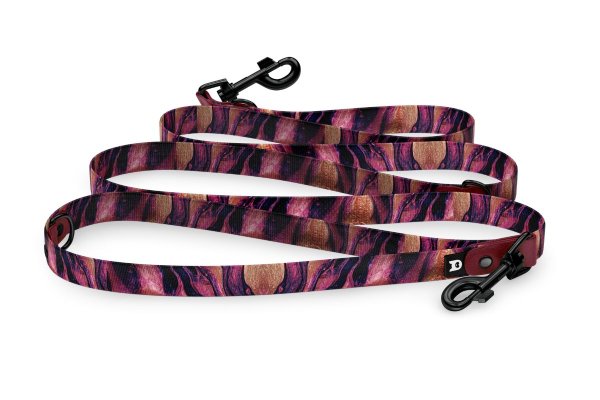 Dog leash Reduce Collection Burgundy