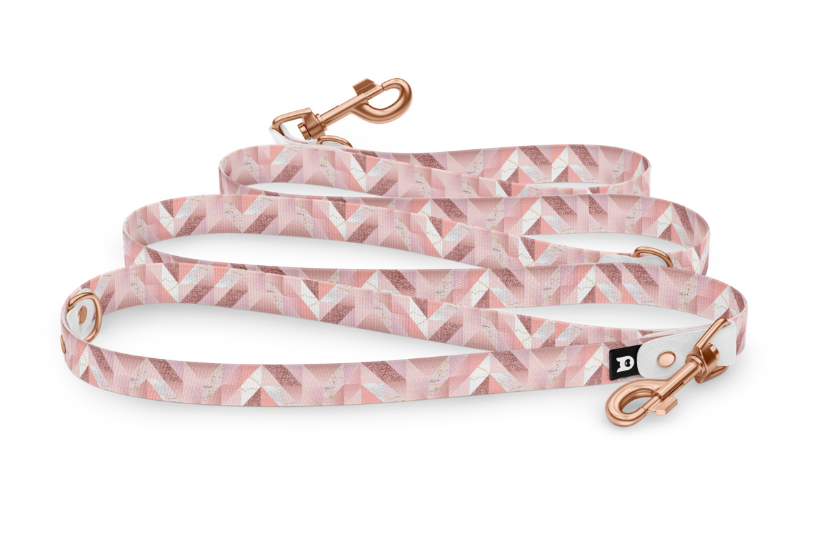 Dog leash Reduce Collection Pink Marble