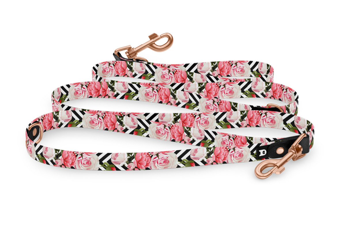 Dog leash Reduce Collection Roses