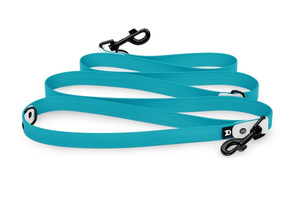 Dog Leash Reduce: White & Pastel green with Black components