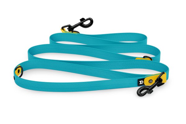 Dog Leash Reduce: Yellow & Pastel green with Black components